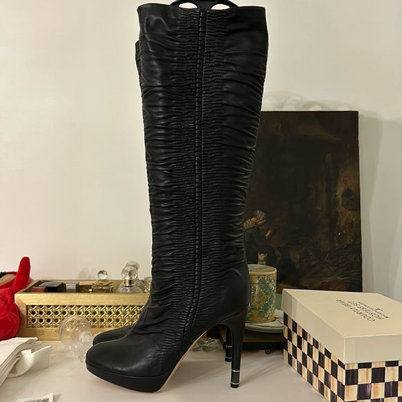 Christian Dior calf leather booth (size 40) - Picture 1 of 6